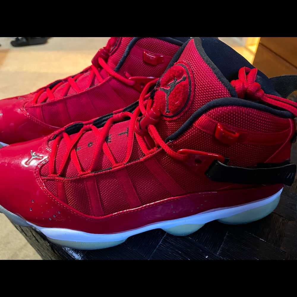 Jordan 6 Rings Red